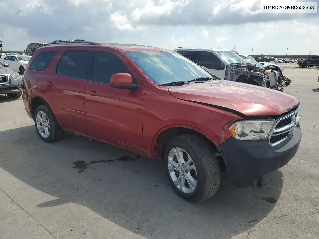 2011 Dodge Durango Express VIN: 1D4RD2GG9BC653358 Lot: 72636064