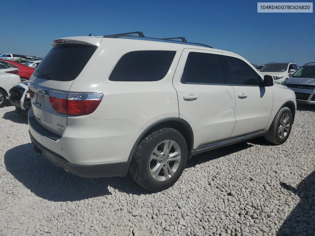 2011 Dodge Durango Crew VIN: 1D4RD4GG7BC626820 Lot: 72771694