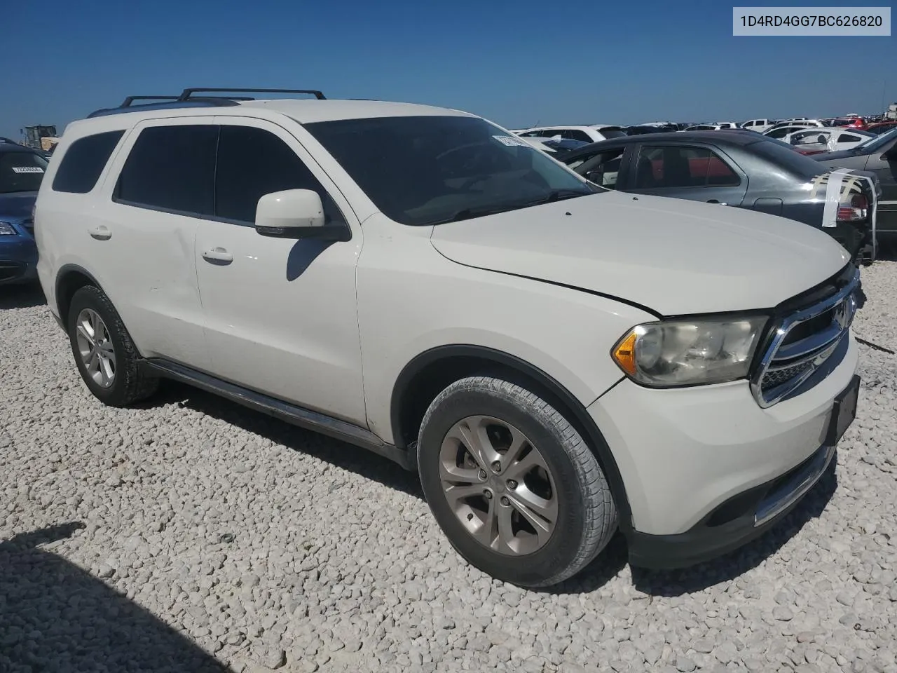 1D4RD4GG7BC626820 2011 Dodge Durango Crew