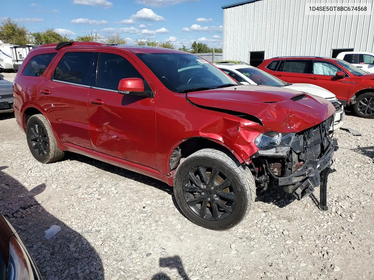 2011 Dodge Durango Citadel VIN: 1D4SE5GT8BC674568 Lot: 72855874