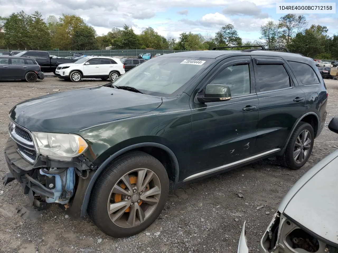 2011 Dodge Durango Crew VIN: 1D4RE4GG0BC712158 Lot: 73040444