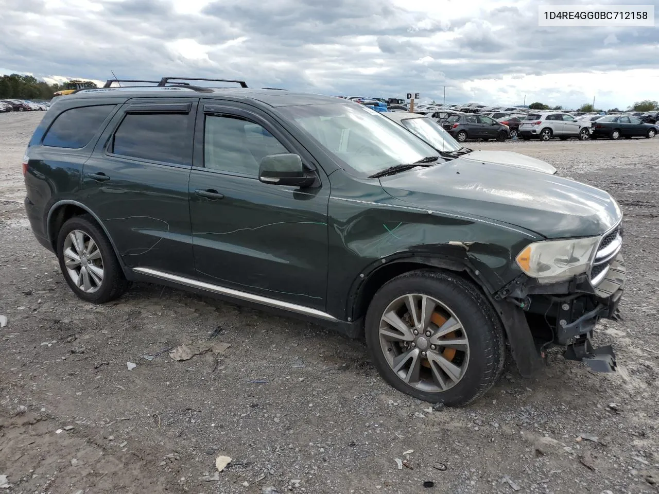 1D4RE4GG0BC712158 2011 Dodge Durango Crew