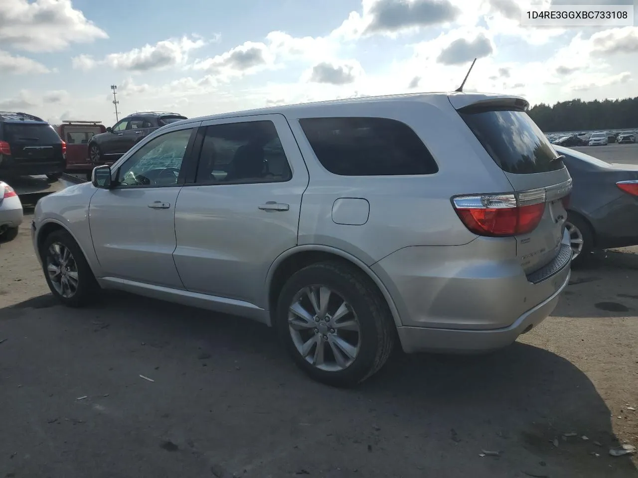 2011 Dodge Durango Heat VIN: 1D4RE3GGXBC733108 Lot: 74013564