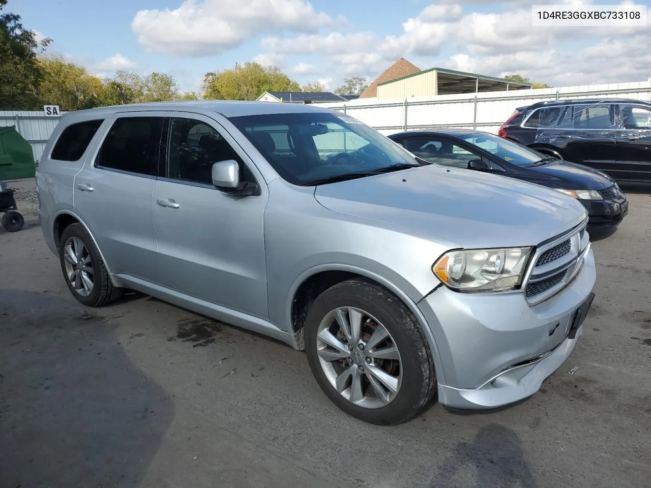 2011 Dodge Durango Heat VIN: 1D4RE3GGXBC733108 Lot: 74013564