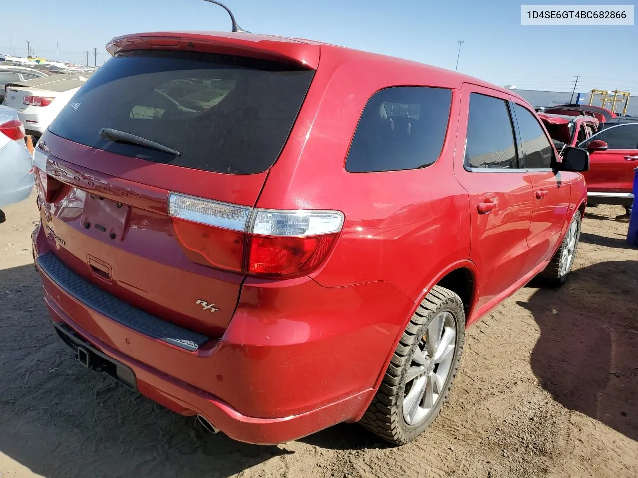 2011 Dodge Durango R/T VIN: 1D4SE6GT4BC682866 Lot: 74378414