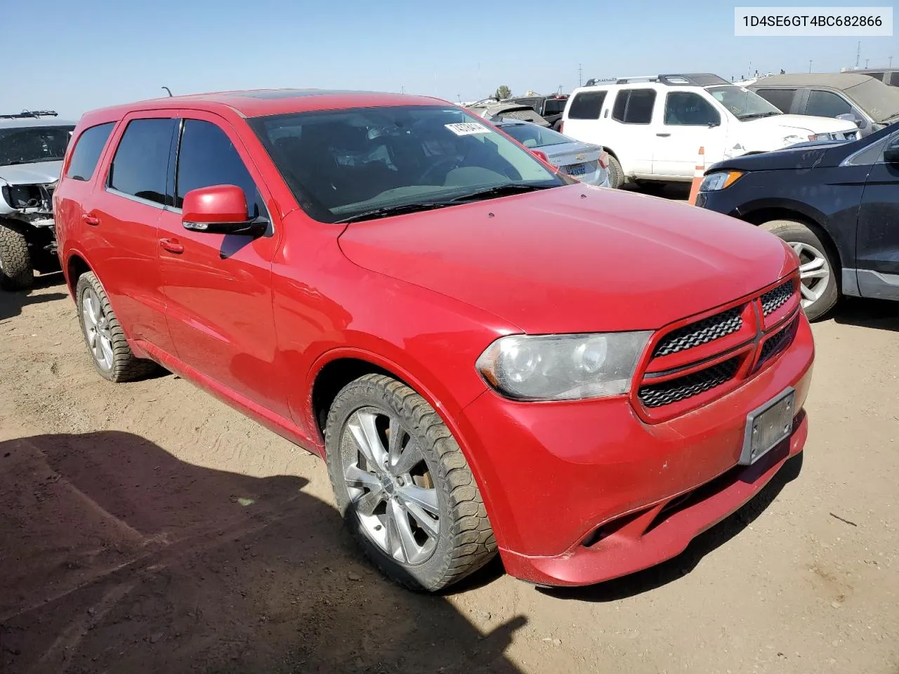 2011 Dodge Durango R/T VIN: 1D4SE6GT4BC682866 Lot: 74378414