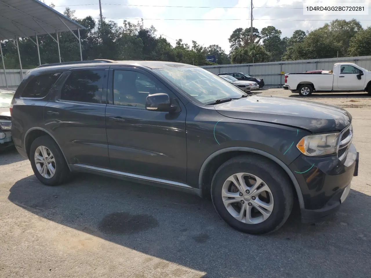 2011 Dodge Durango Crew VIN: 1D4RD4GG2BC720281 Lot: 74807284