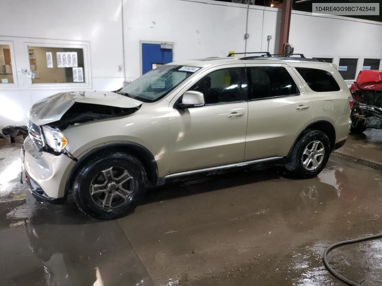 2011 Dodge Durango Crew VIN: 1D4RE4GG9BC742548 Lot: 75104394