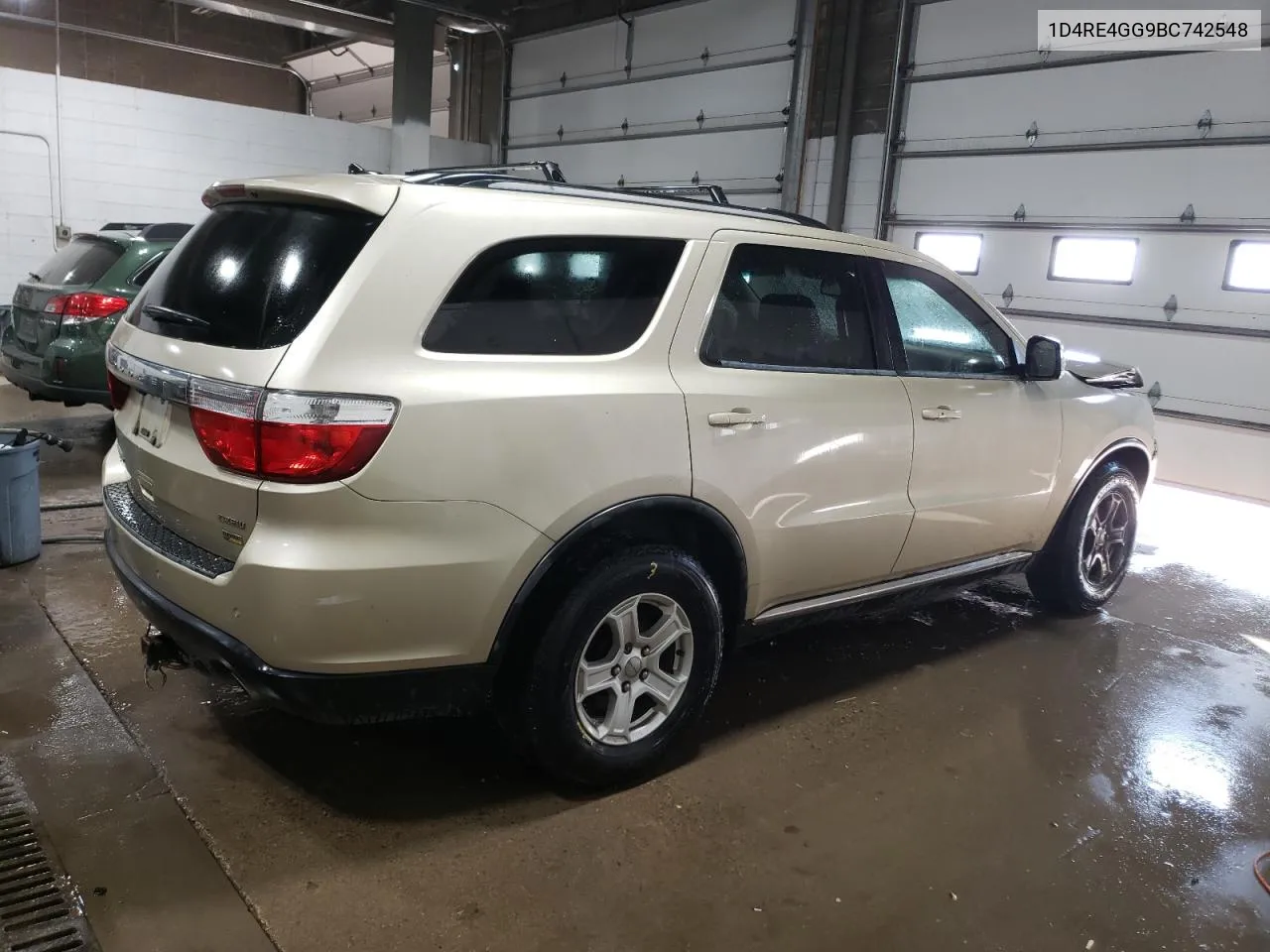 2011 Dodge Durango Crew VIN: 1D4RE4GG9BC742548 Lot: 75104394