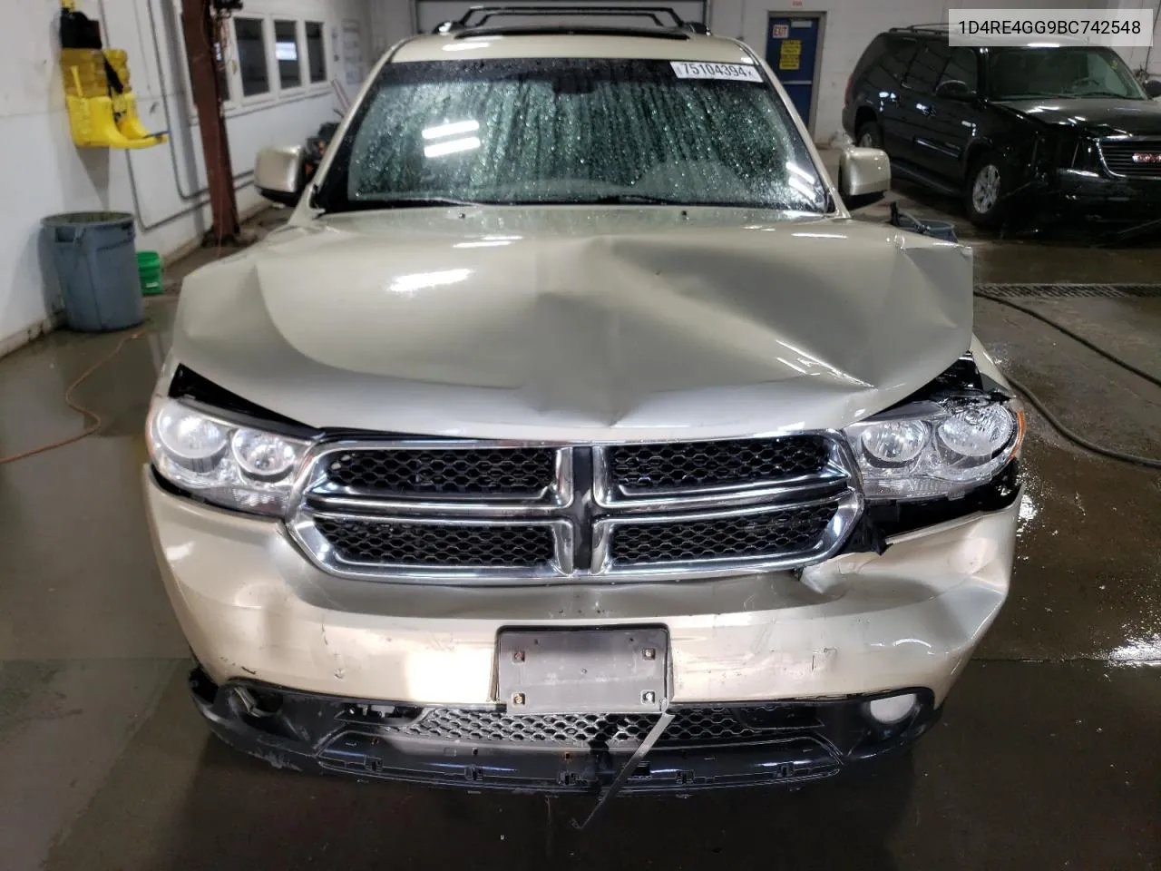 2011 Dodge Durango Crew VIN: 1D4RE4GG9BC742548 Lot: 75104394