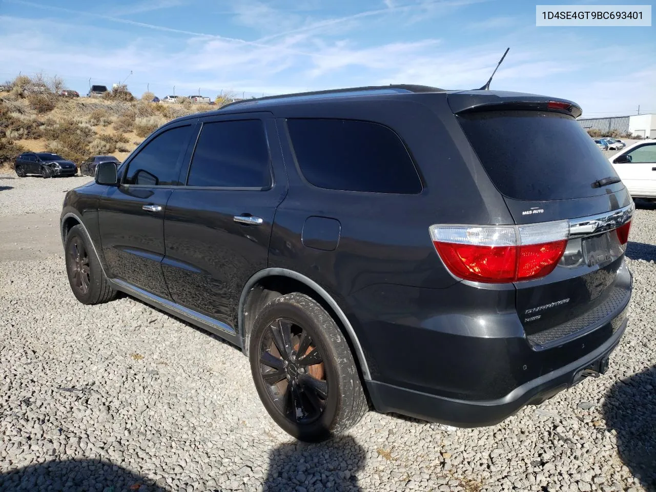 2011 Dodge Durango Crew VIN: 1D4SE4GT9BC693401 Lot: 75760704