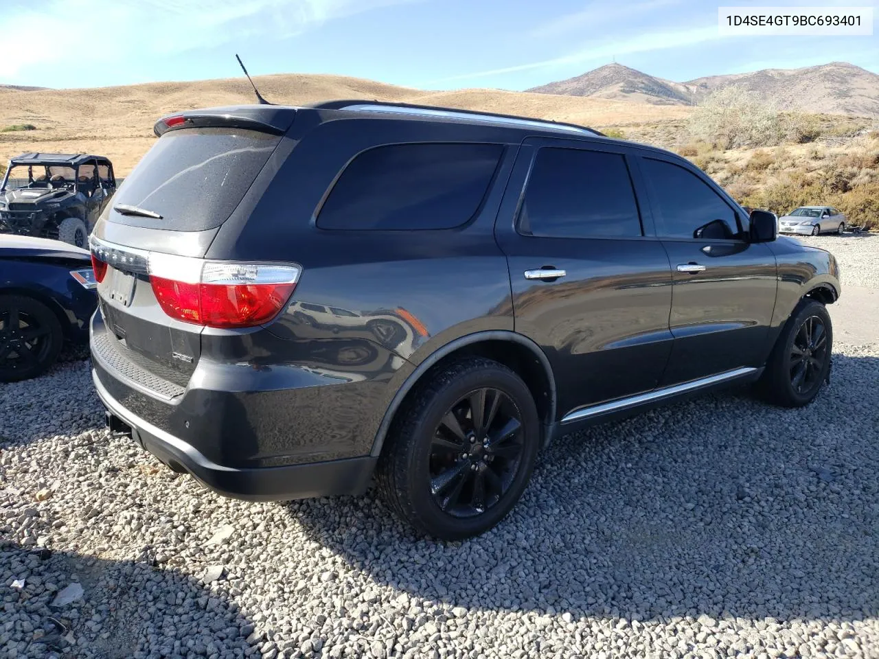 2011 Dodge Durango Crew VIN: 1D4SE4GT9BC693401 Lot: 75760704