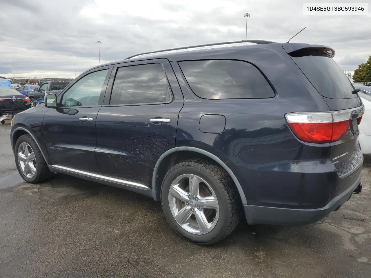 2011 Dodge Durango Citadel VIN: 1D4SE5GT3BC593946 Lot: 76018754