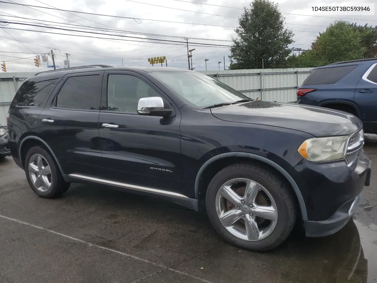 2011 Dodge Durango Citadel VIN: 1D4SE5GT3BC593946 Lot: 76018754