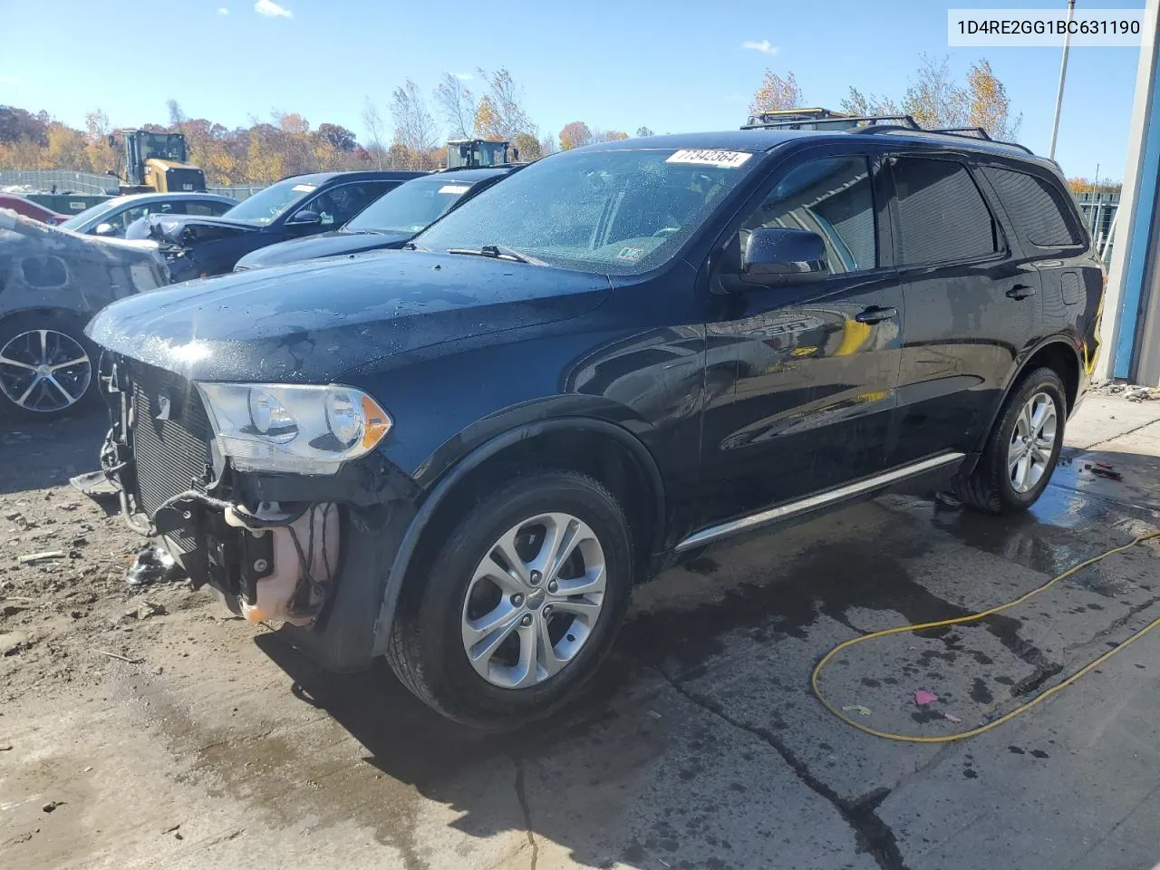 2011 Dodge Durango Express VIN: 1D4RE2GG1BC631190 Lot: 77342364