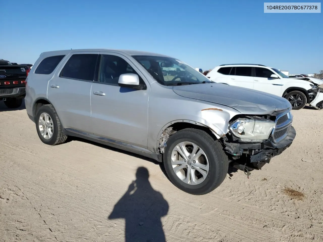 2011 Dodge Durango Express VIN: 1D4RE2GG7BC677378 Lot: 77570544