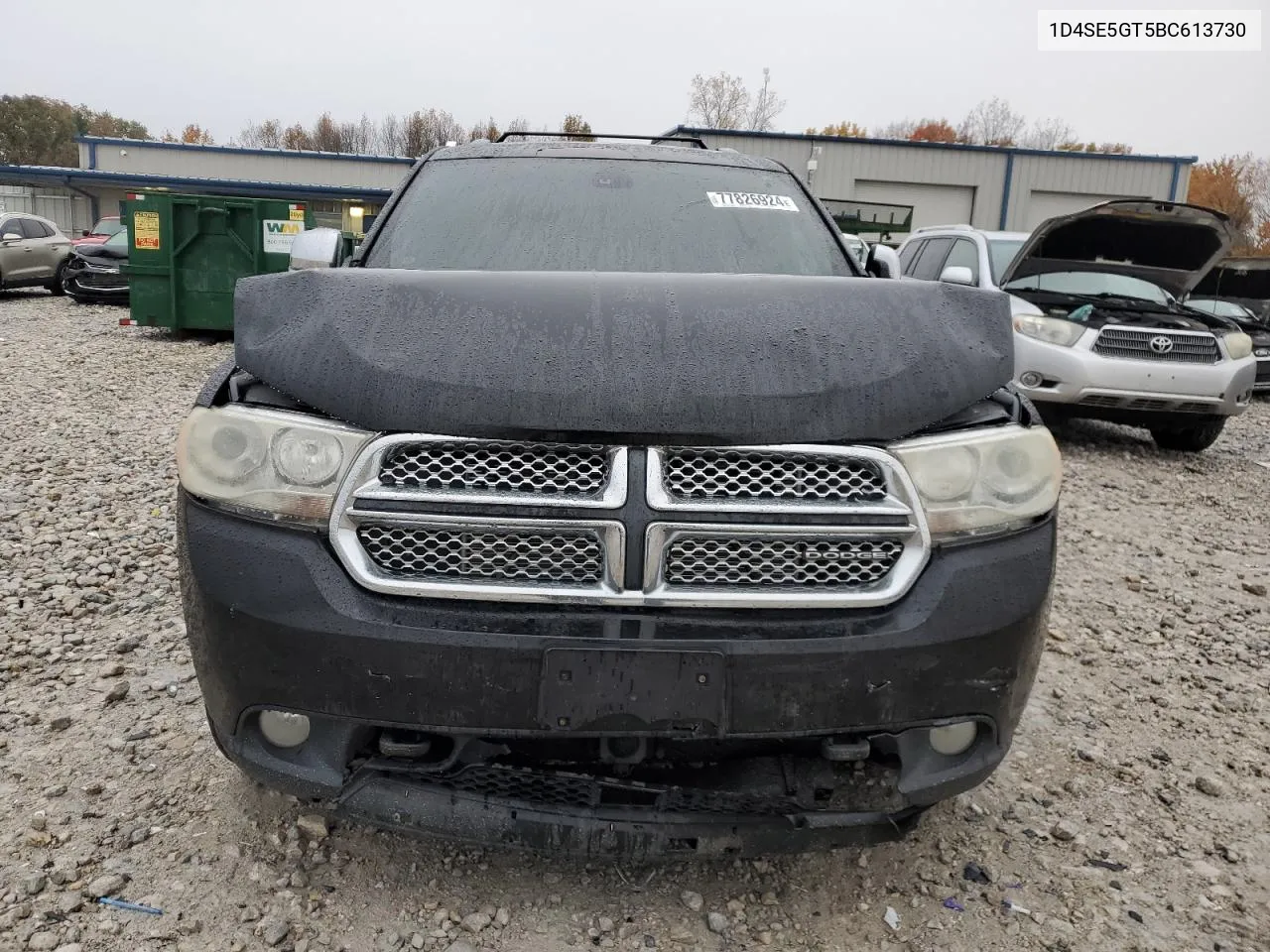 2011 Dodge Durango Citadel VIN: 1D4SE5GT5BC613730 Lot: 77826924