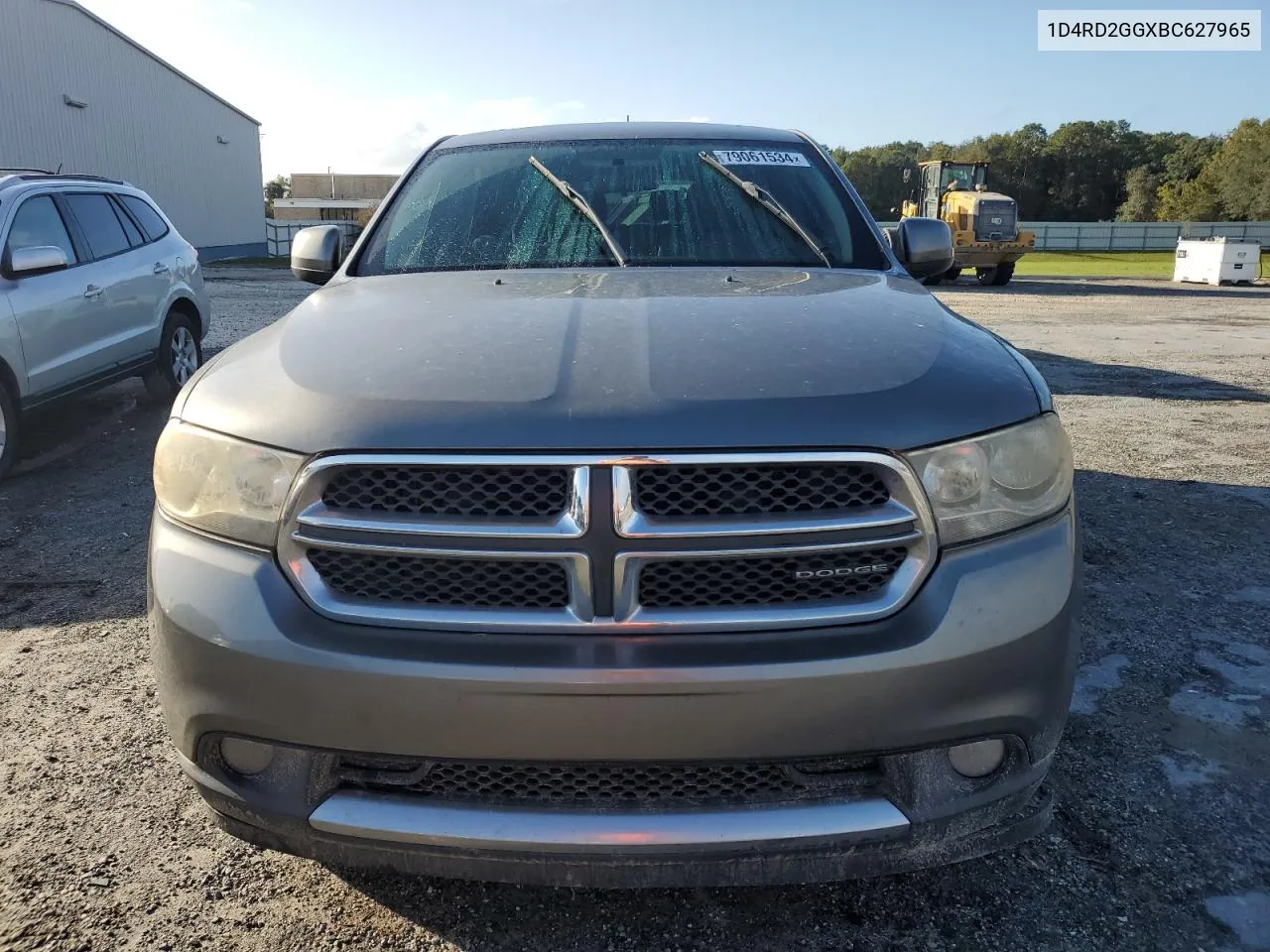 2011 Dodge Durango Express VIN: 1D4RD2GGXBC627965 Lot: 79061534