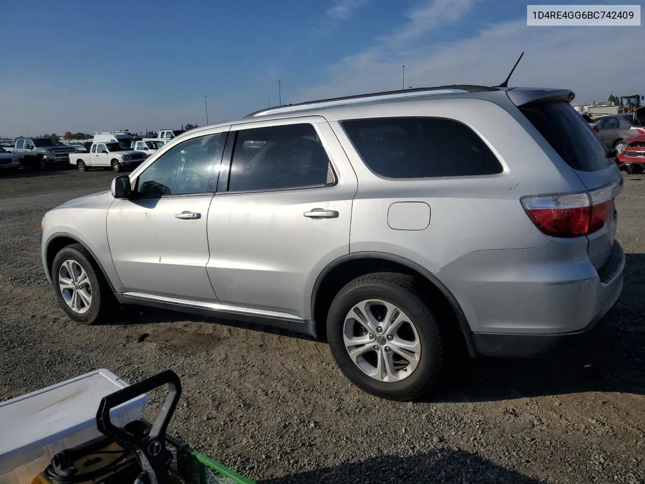 2011 Dodge Durango Crew VIN: 1D4RE4GG6BC742409 Lot: 79864164