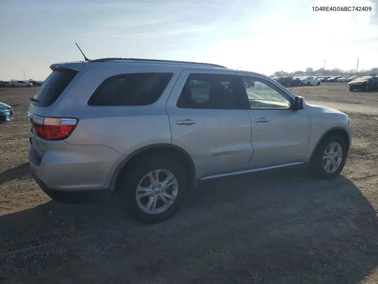 2011 Dodge Durango Crew VIN: 1D4RE4GG6BC742409 Lot: 79864164