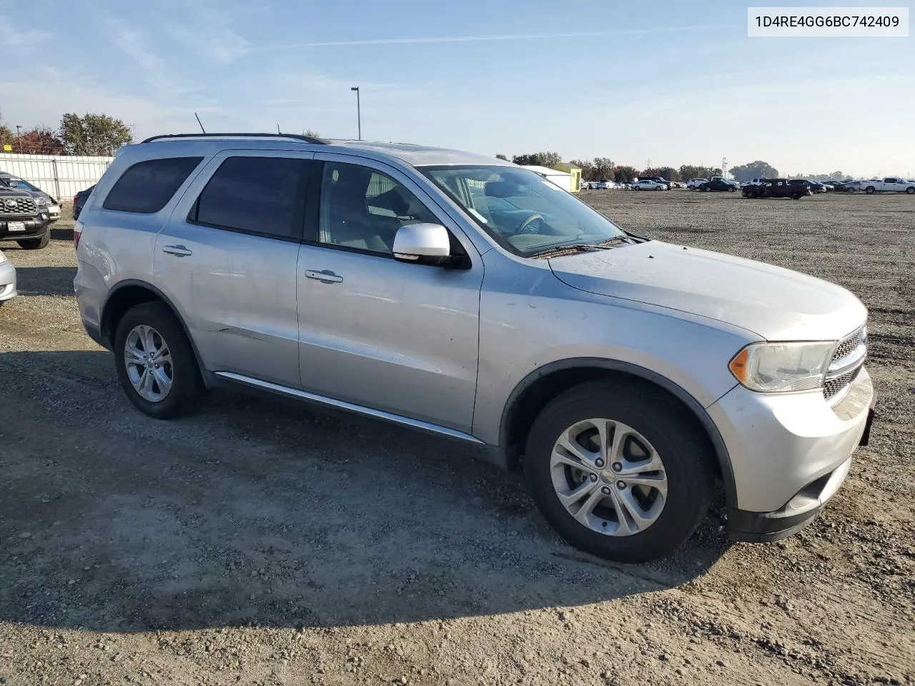 2011 Dodge Durango Crew VIN: 1D4RE4GG6BC742409 Lot: 79864164