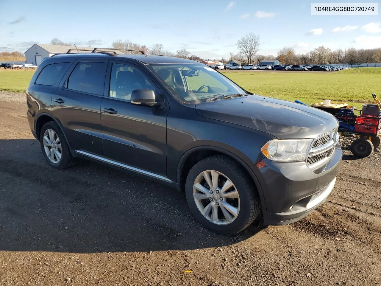 2011 Dodge Durango Crew VIN: 1D4RE4GG8BC720749 Lot: 80250074