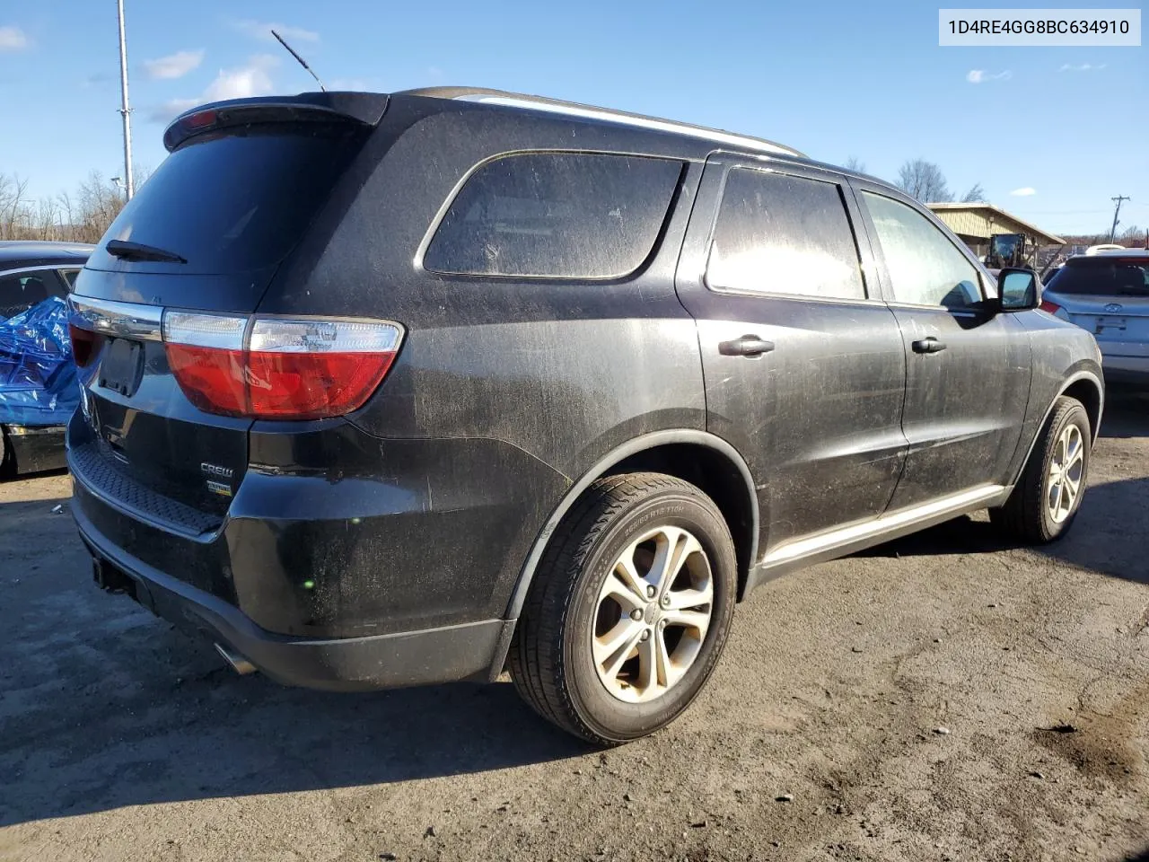 2011 Dodge Durango Crew VIN: 1D4RE4GG8BC634910 Lot: 80281334