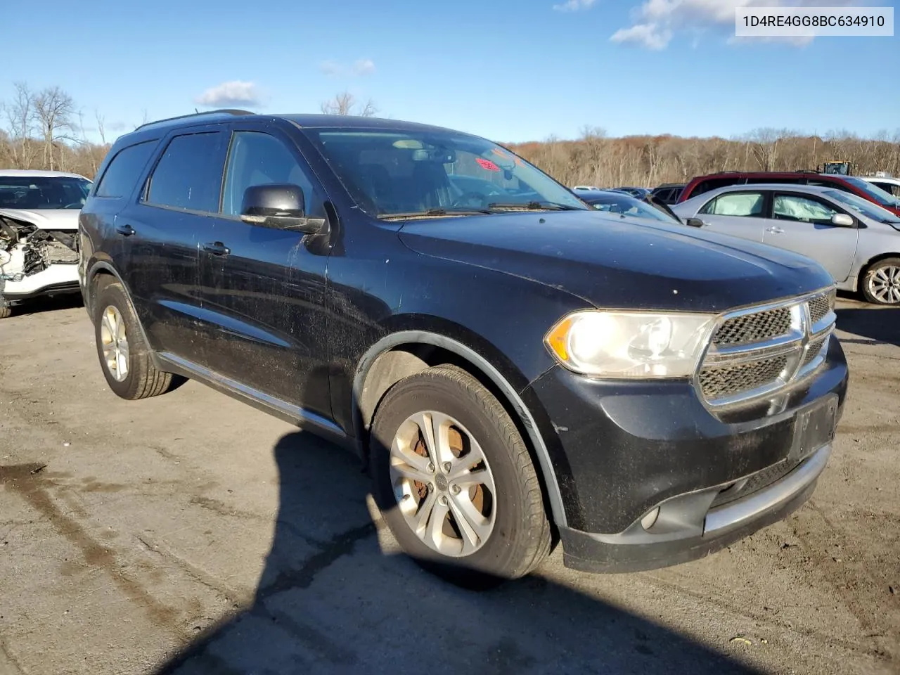 2011 Dodge Durango Crew VIN: 1D4RE4GG8BC634910 Lot: 80281334