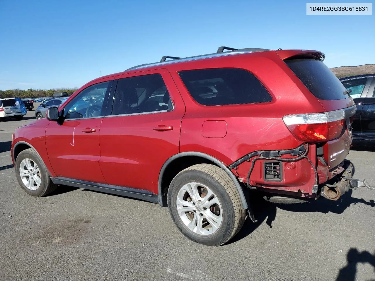 2011 Dodge Durango Express VIN: 1D4RE2GG3BC618831 Lot: 80693324