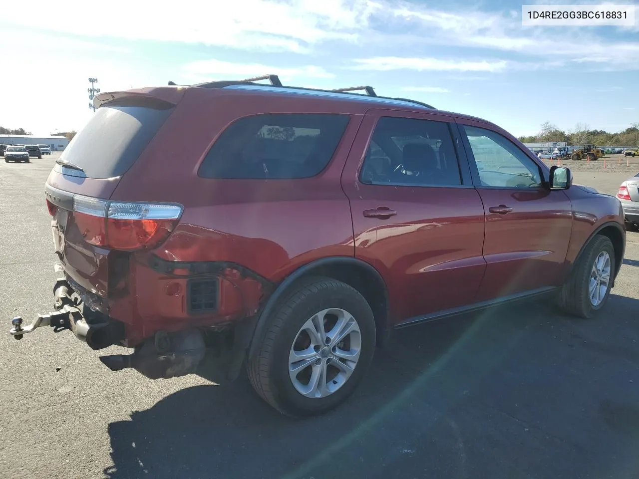 2011 Dodge Durango Express VIN: 1D4RE2GG3BC618831 Lot: 80693324