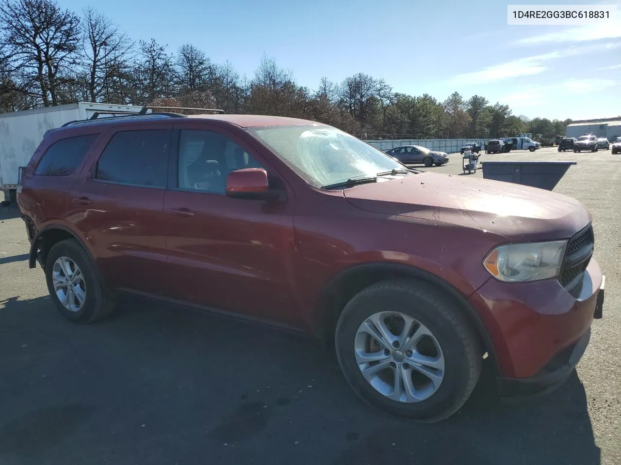 2011 Dodge Durango Express VIN: 1D4RE2GG3BC618831 Lot: 80693324