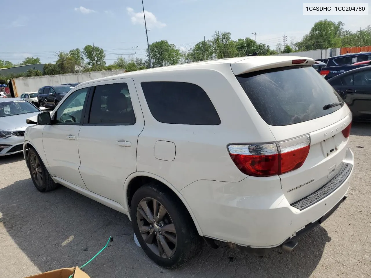 2012 Dodge Durango R/T VIN: 1C4SDHCT1CC204780 Lot: 50158934