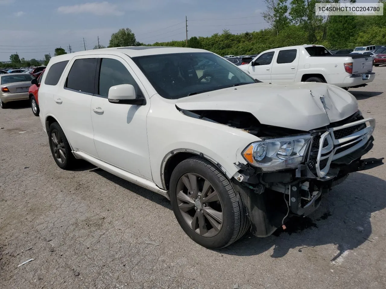 2012 Dodge Durango R/T VIN: 1C4SDHCT1CC204780 Lot: 50158934