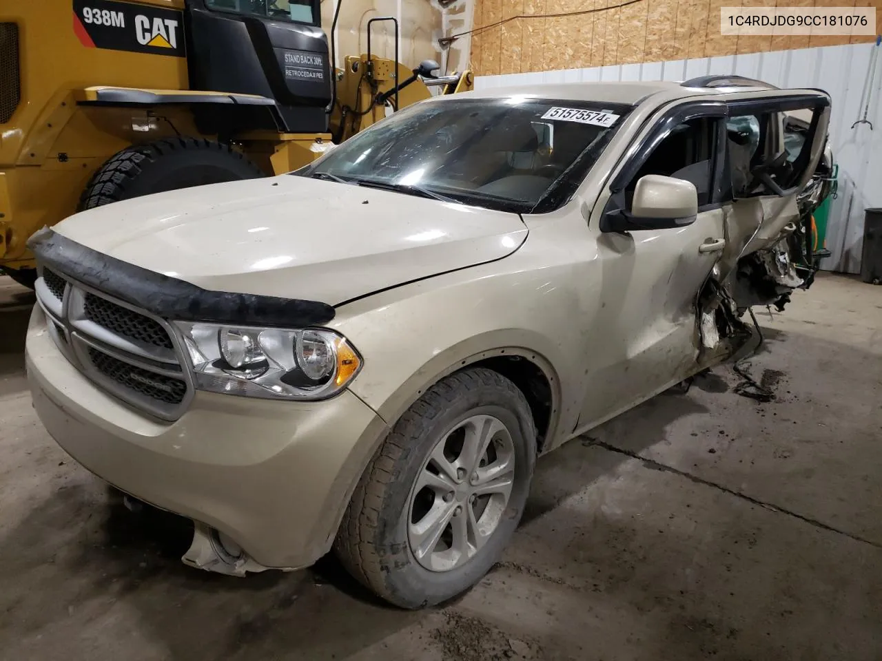 2012 Dodge Durango Crew VIN: 1C4RDJDG9CC181076 Lot: 51575574