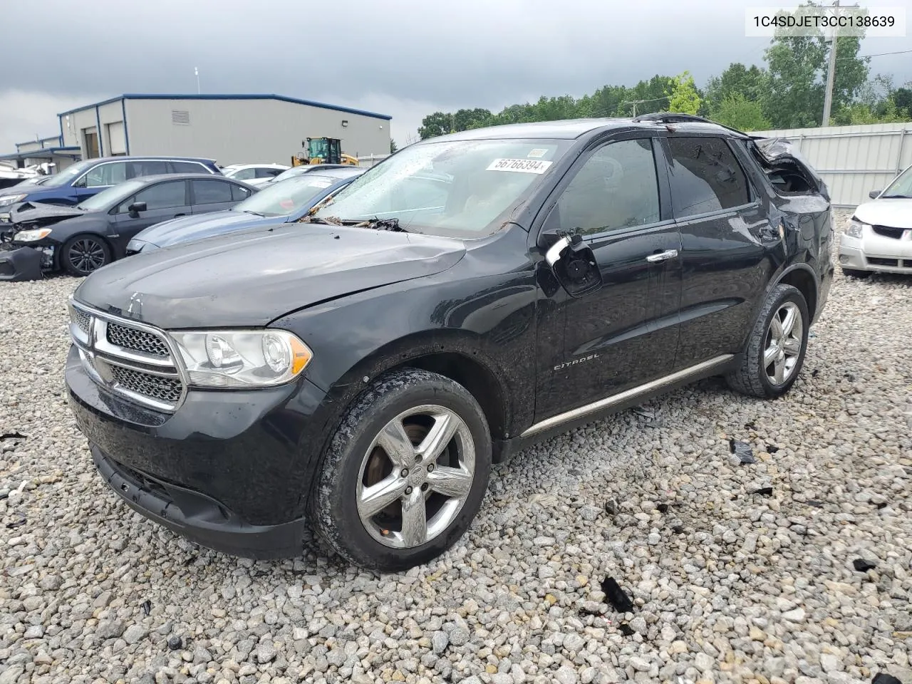 2012 Dodge Durango Citadel VIN: 1C4SDJET3CC138639 Lot: 56766394