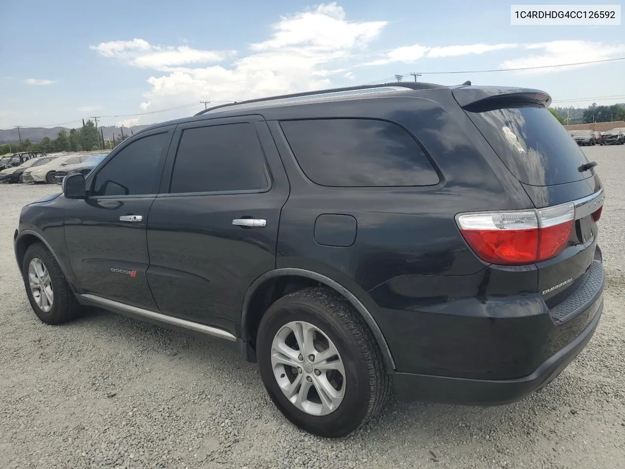 2012 Dodge Durango Crew VIN: 1C4RDHDG4CC126592 Lot: 64392024