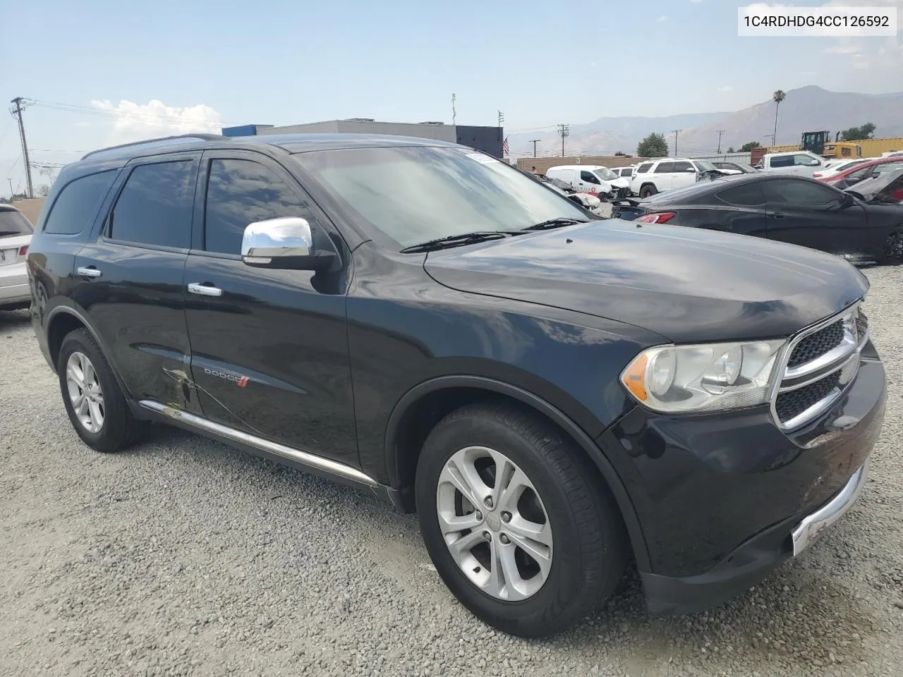 2012 Dodge Durango Crew VIN: 1C4RDHDG4CC126592 Lot: 64392024