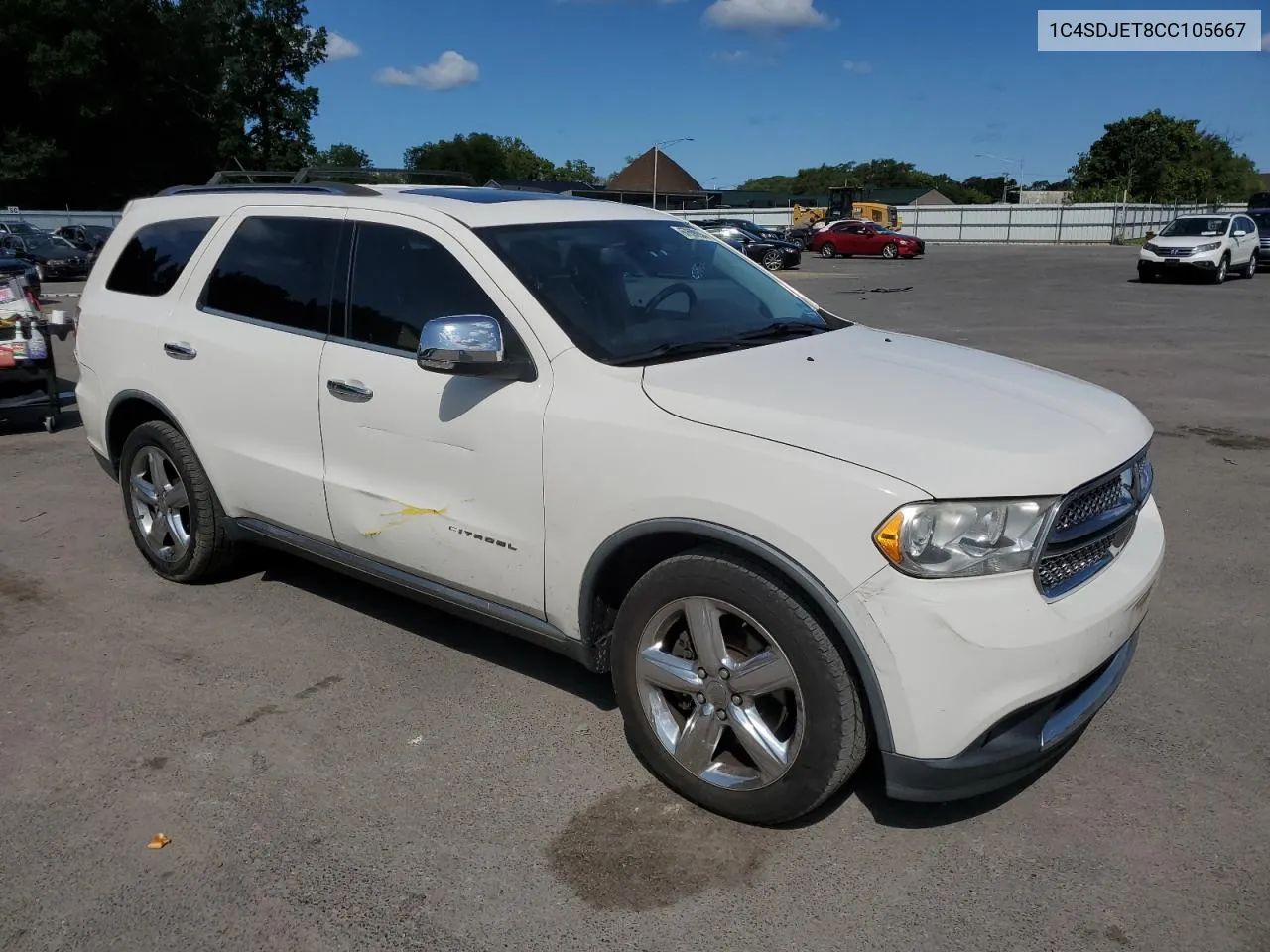 2012 Dodge Durango Citadel VIN: 1C4SDJET8CC105667 Lot: 67698634