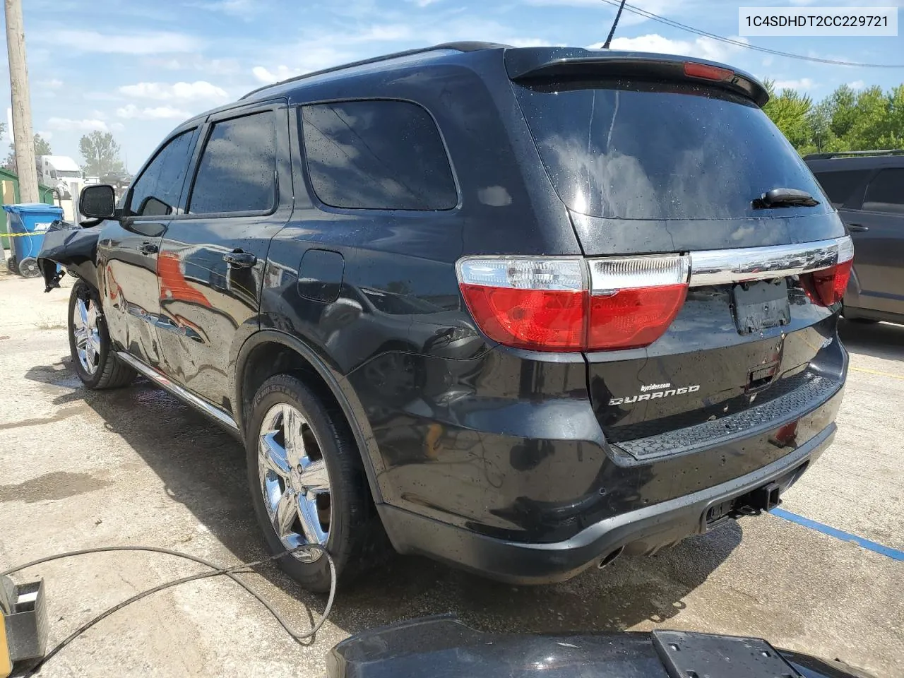 2012 Dodge Durango Crew VIN: 1C4SDHDT2CC229721 Lot: 68546654