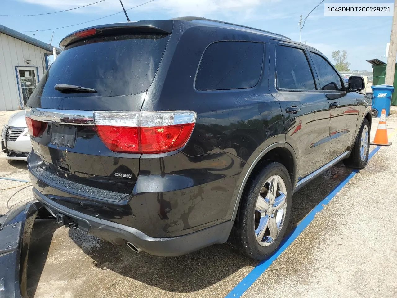 2012 Dodge Durango Crew VIN: 1C4SDHDT2CC229721 Lot: 68546654