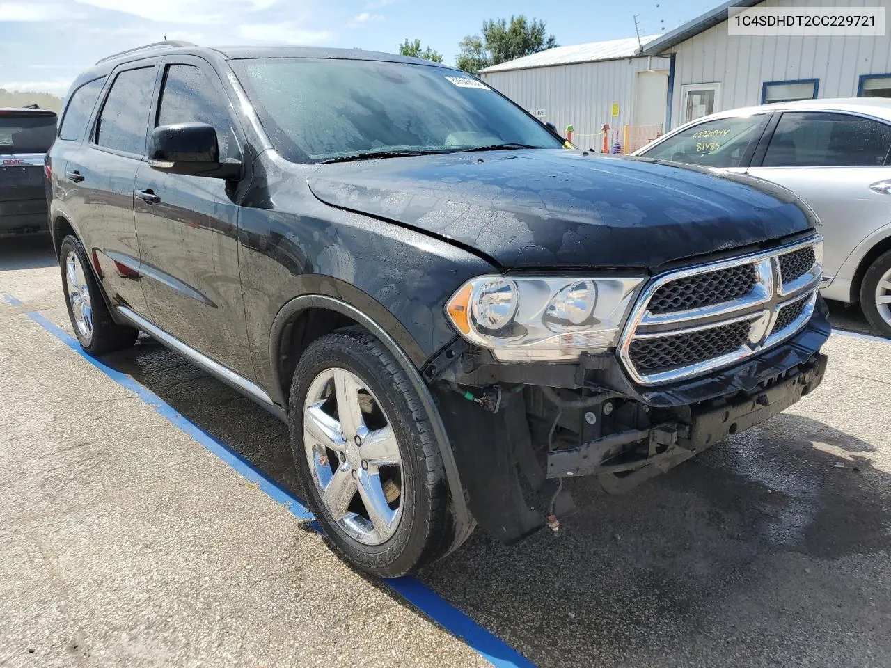 1C4SDHDT2CC229721 2012 Dodge Durango Crew