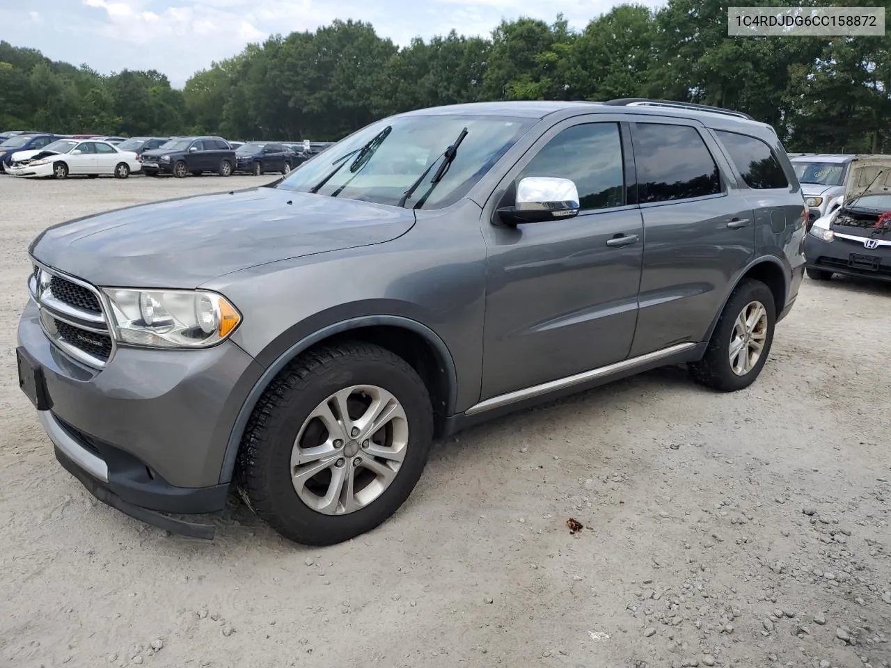 2012 Dodge Durango Crew VIN: 1C4RDJDG6CC158872 Lot: 68731354