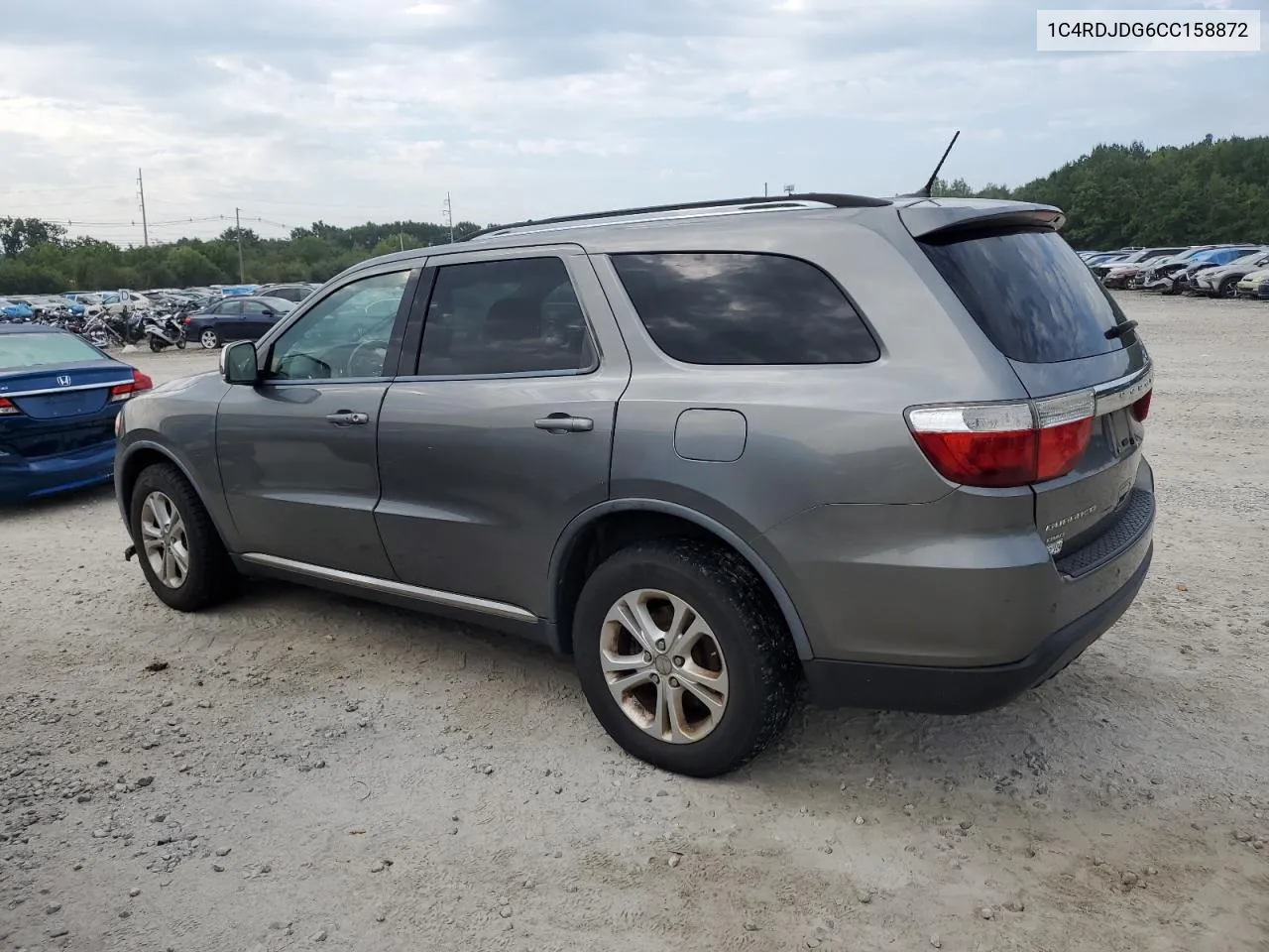 2012 Dodge Durango Crew VIN: 1C4RDJDG6CC158872 Lot: 68731354