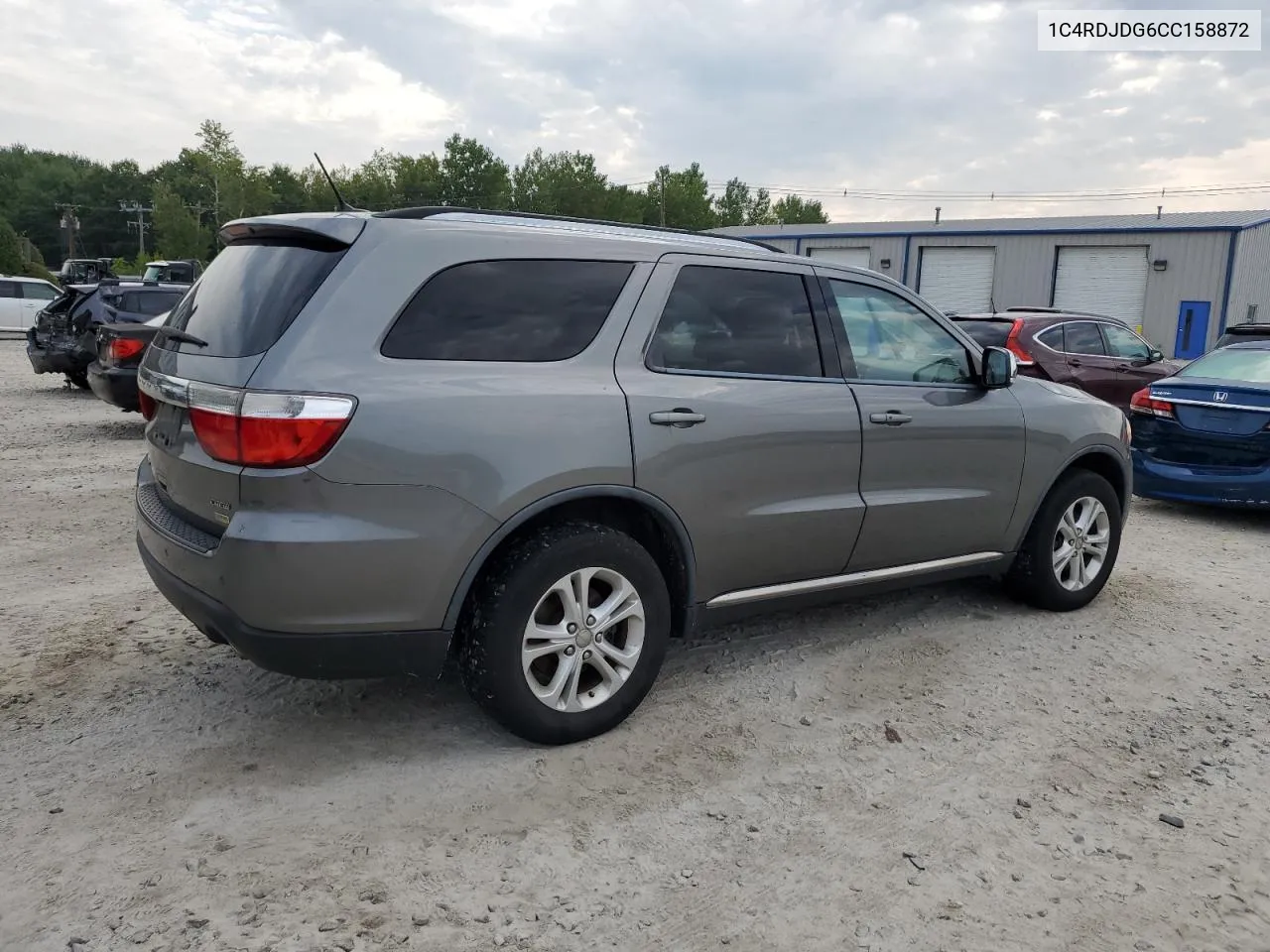 2012 Dodge Durango Crew VIN: 1C4RDJDG6CC158872 Lot: 68731354