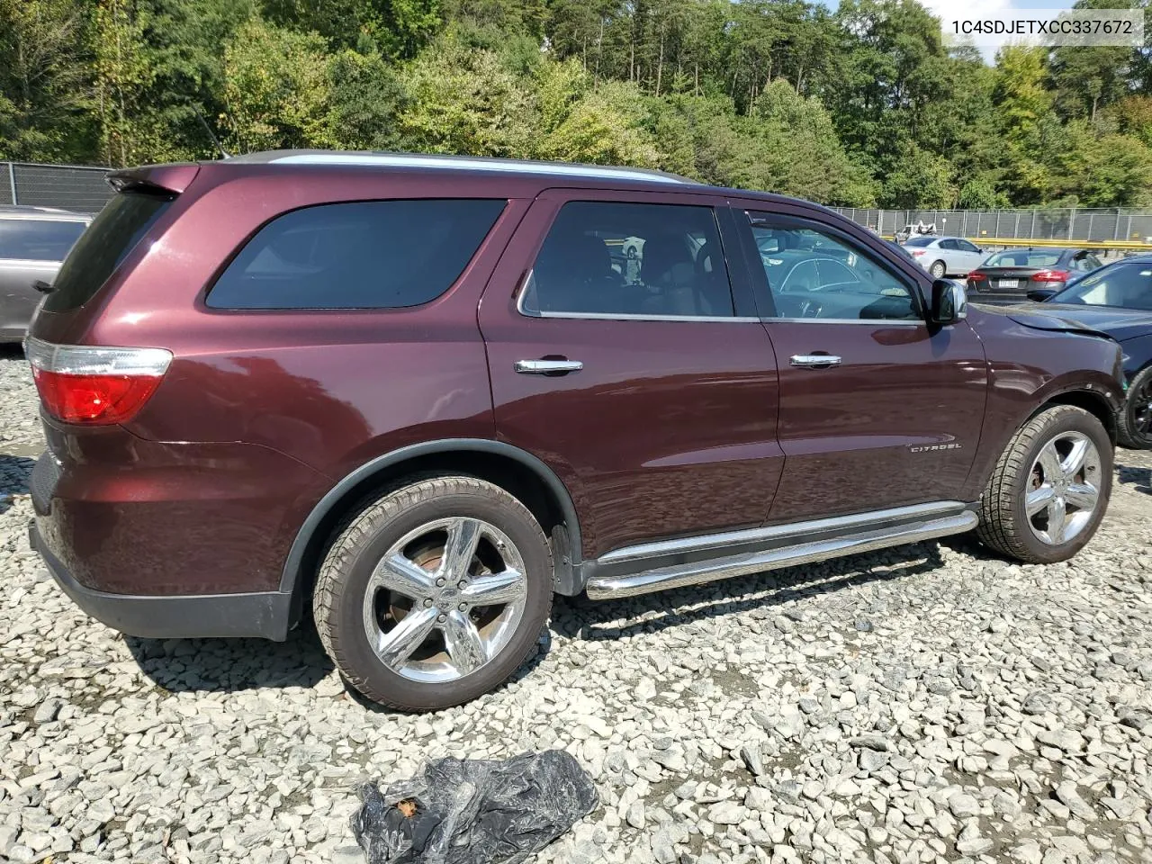 2012 Dodge Durango Citadel VIN: 1C4SDJETXCC337672 Lot: 68919114