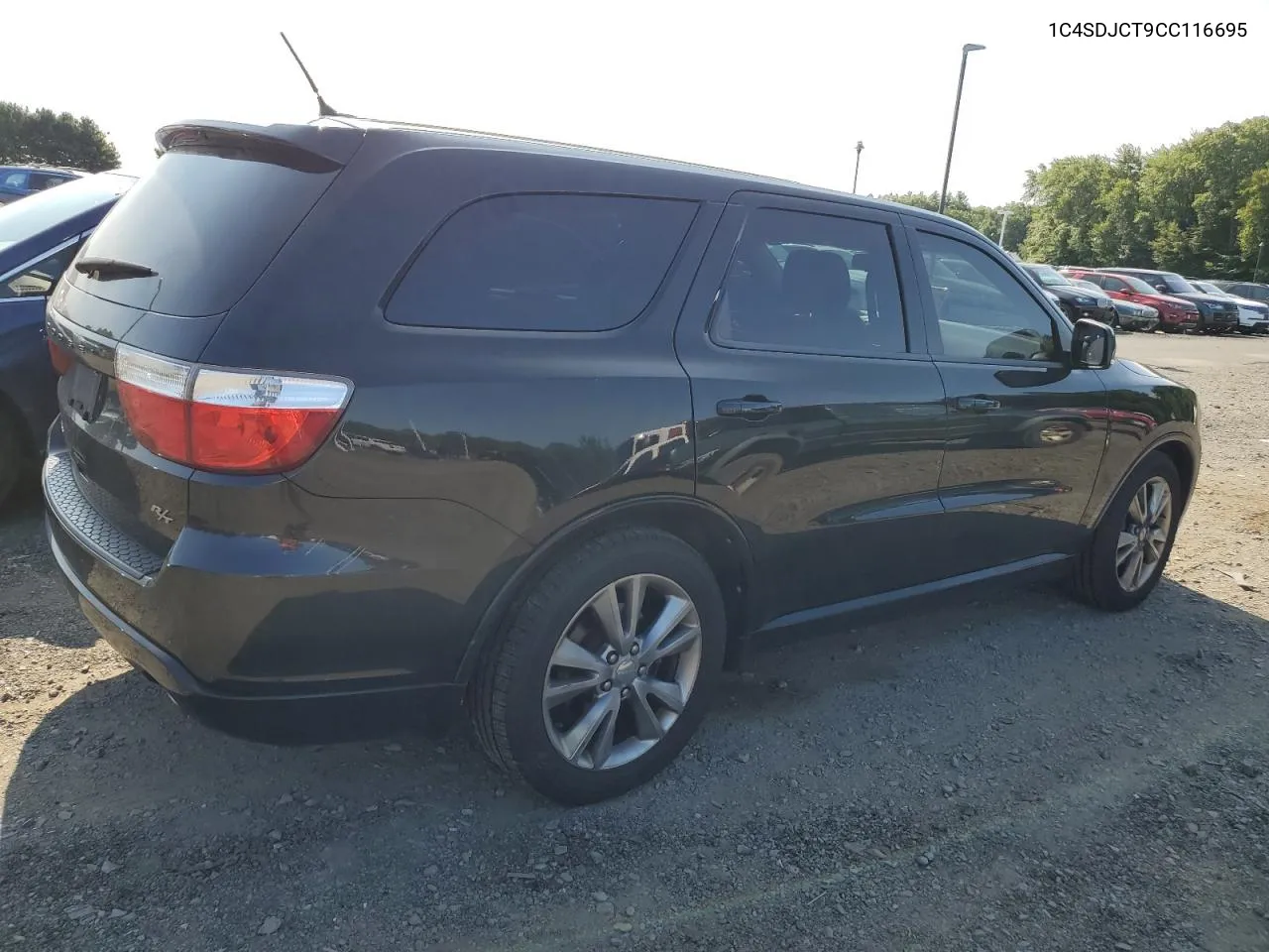 2012 Dodge Durango R/T VIN: 1C4SDJCT9CC116695 Lot: 69235664