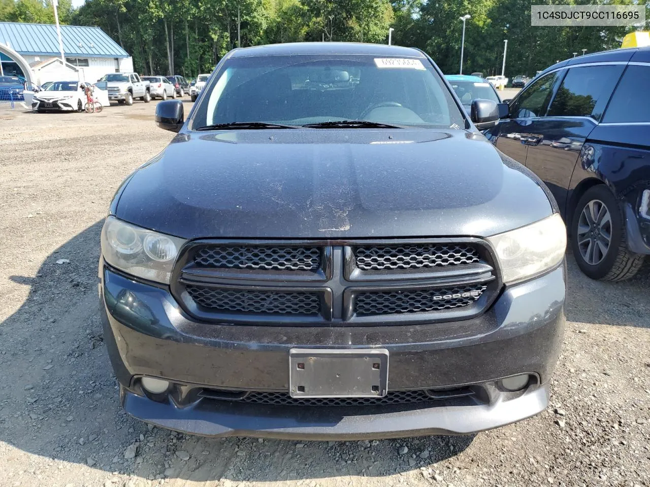 2012 Dodge Durango R/T VIN: 1C4SDJCT9CC116695 Lot: 69235664