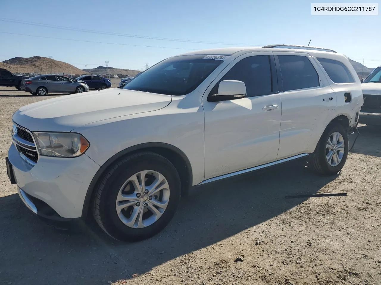 2012 Dodge Durango Crew VIN: 1C4RDHDG6CC211787 Lot: 69286284