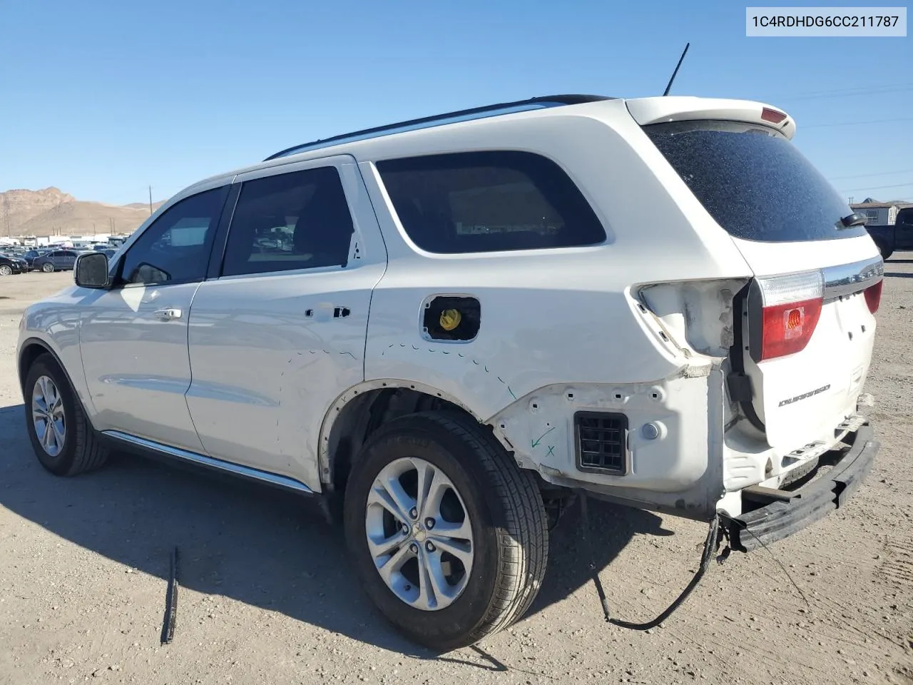 2012 Dodge Durango Crew VIN: 1C4RDHDG6CC211787 Lot: 69286284