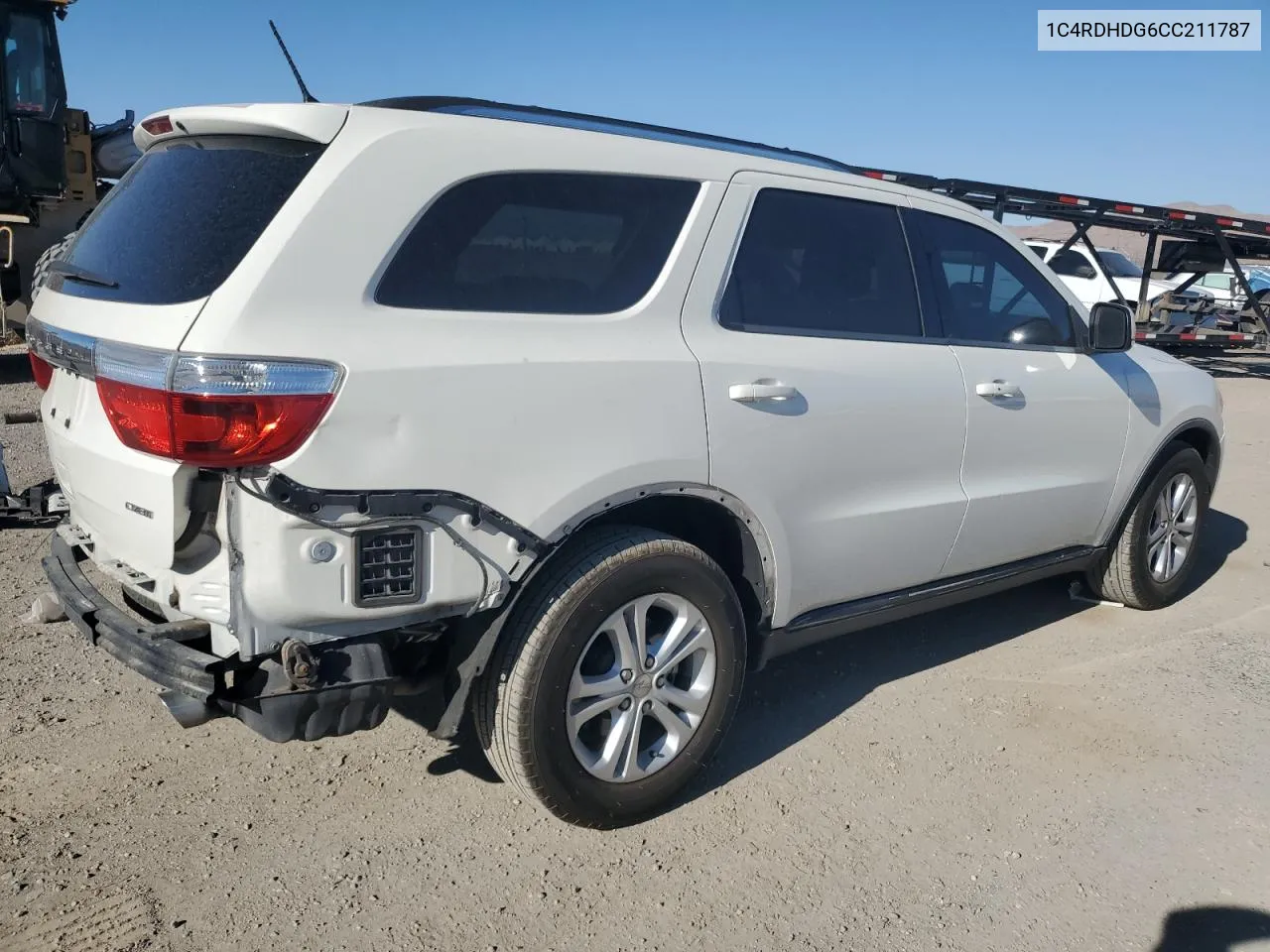 2012 Dodge Durango Crew VIN: 1C4RDHDG6CC211787 Lot: 69286284